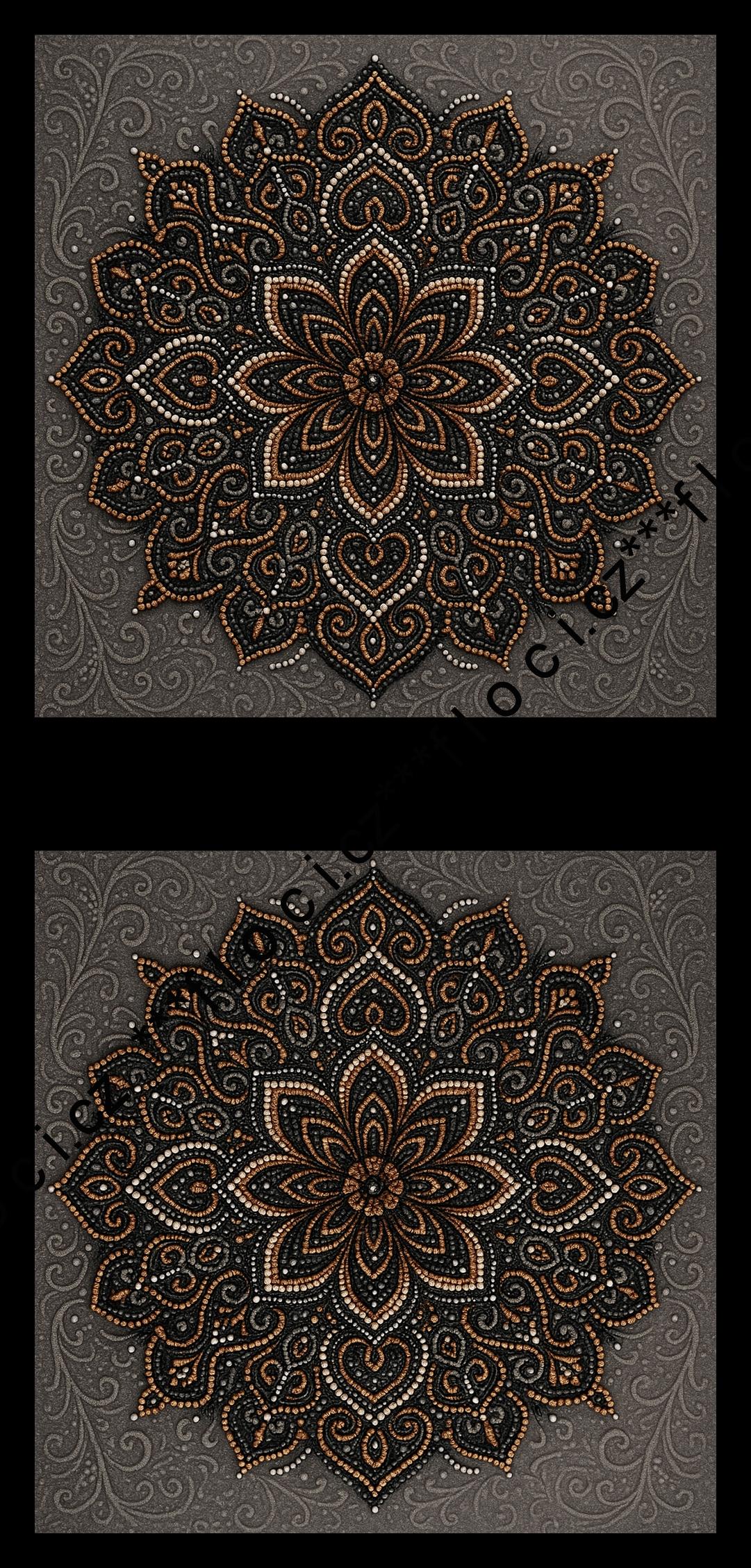 12120.Kočárkovina dvojpanel na OBJEDNÁVKU  různé varianty- přídavek na zapošití dna černá