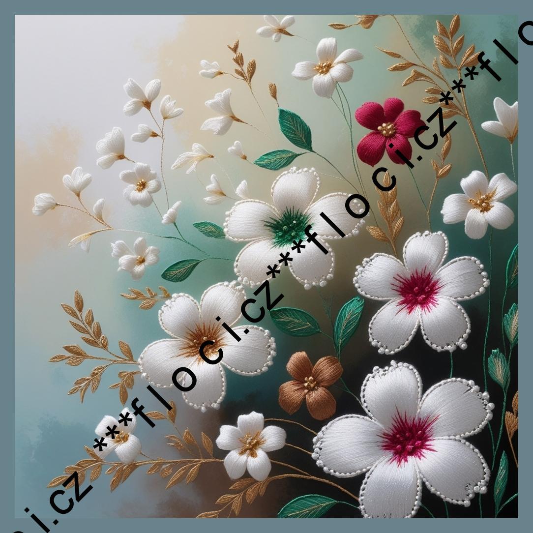 12162.Kočárkovina panel čtverec na OBJEDNÁVKU  různé varianty (barevný okraj) 