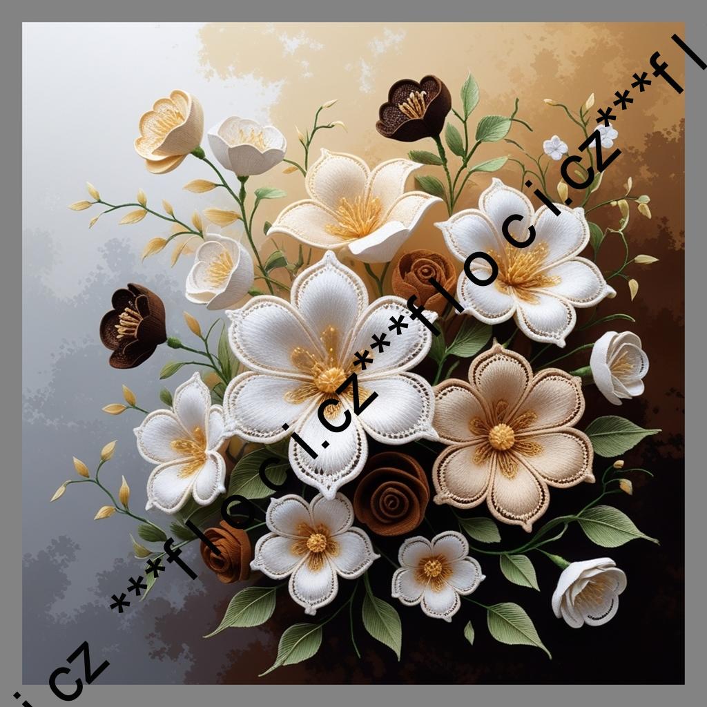 12192.Kočárkovina panel čtverec na OBJEDNÁVKU  různé varianty (barevný okraj) 