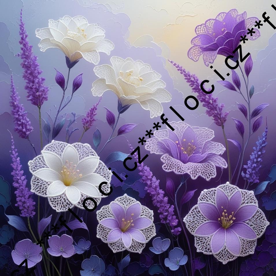 12201.Kočárkovina panel čtverec na OBJEDNÁVKU  různé varianty (bez okrajů na šití)