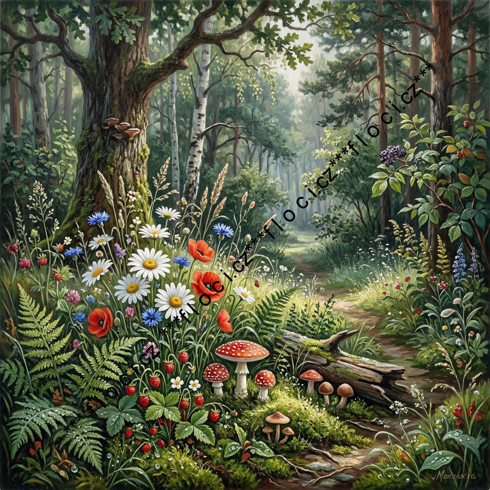 9227.Kočárkovina panel SKLADEM (+- š 35 cm x v.35 cm) 