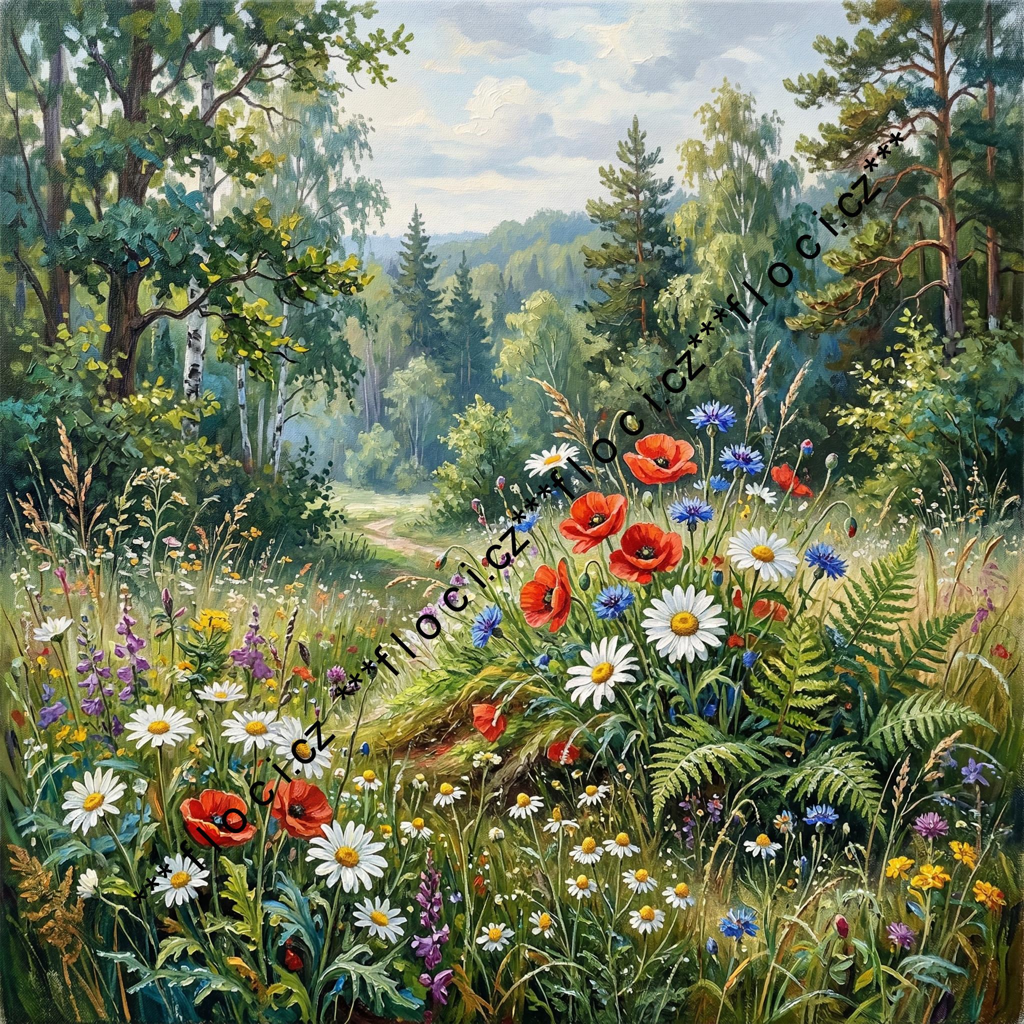 9229.Kočárkovina panel SKLADEM (+- š 35 cm x v.35 cm) 