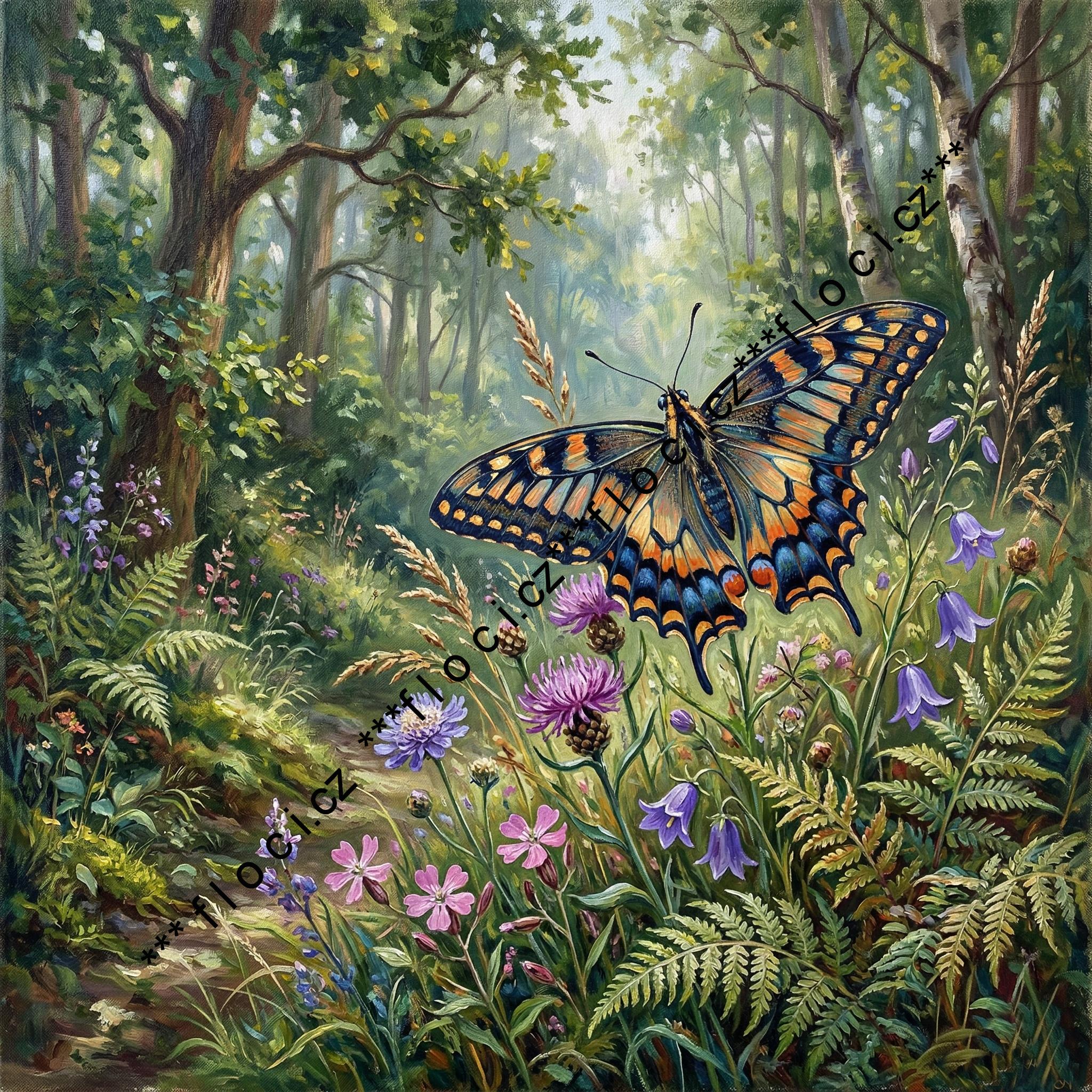 9416.Kočárkovina panel SKLADEM (+- š.40cm x v.40 cm) bez rámečku