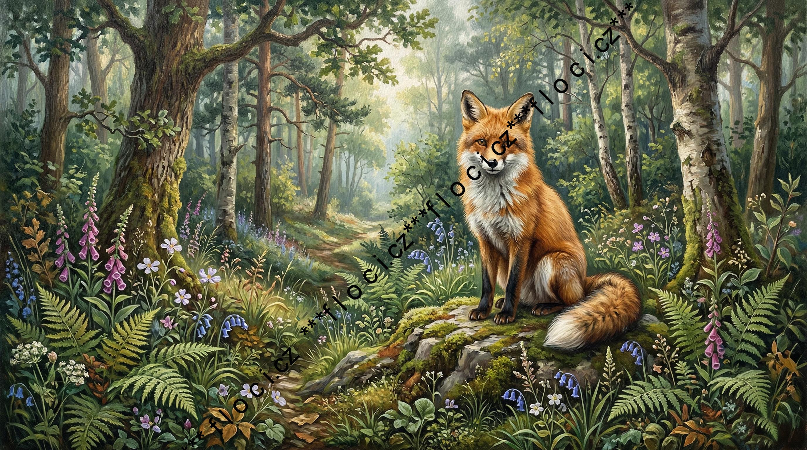 9484.Kočárkovina panel SKLADEM (+- v.17 cm x š.30 cm) bez okrajů