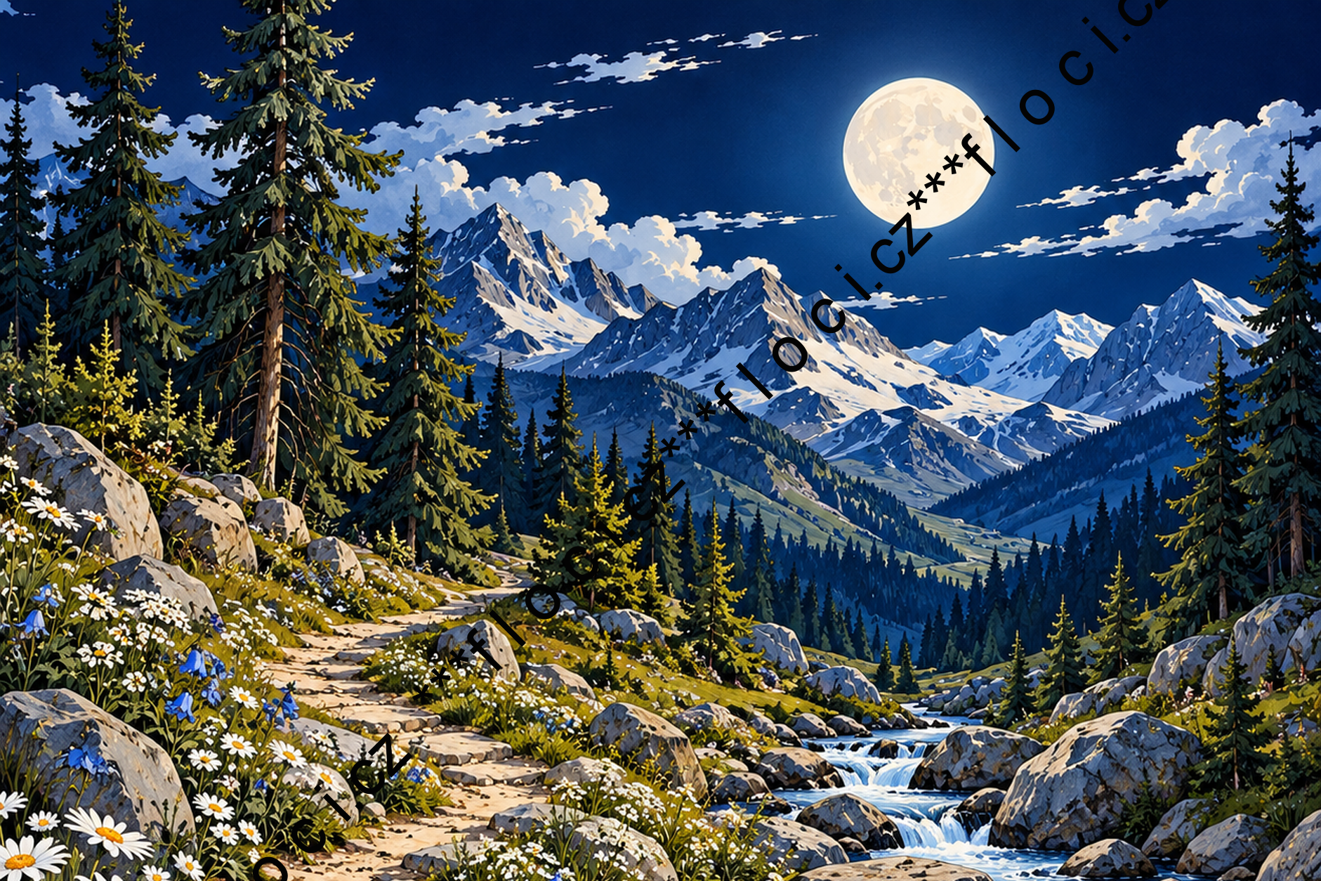 9553.Kočárkovina panel SKLADEM (+- v.20 cm x š.30 cm) bez okrajů