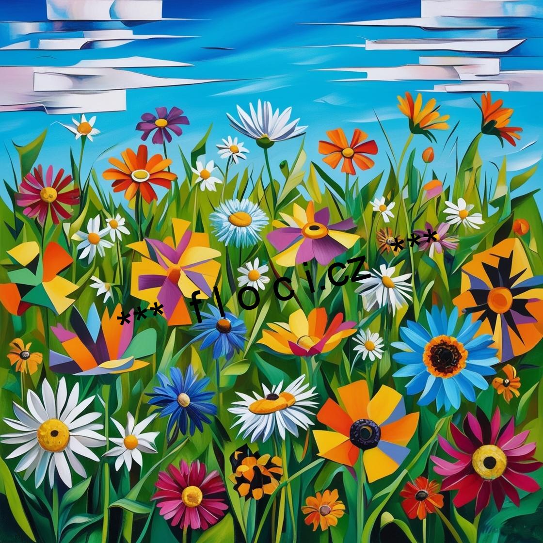 2092.Kočárkovina panel SLEVA ZE 40,- Kč na 30,- Kč(+- š. 30 cm x v. 30 cm) 