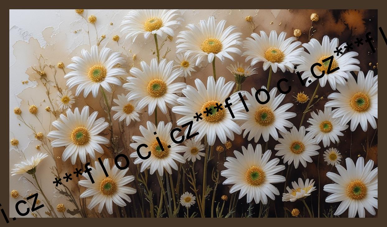 7555.Kočárkovina panel  (+- v.15 cm x š.25 cm) 